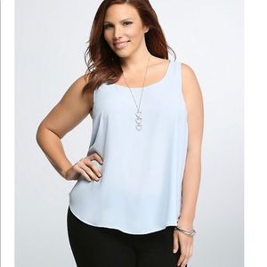 Torrid DRAPE BACK TANK TOP